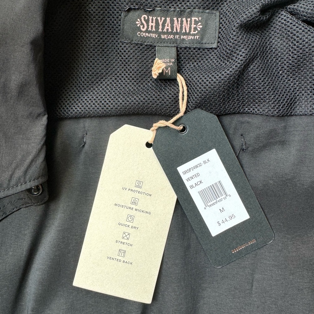 Shyanne women’s vented back yoke sleeveless performance stretch riding shirt - Picture 7 of 9